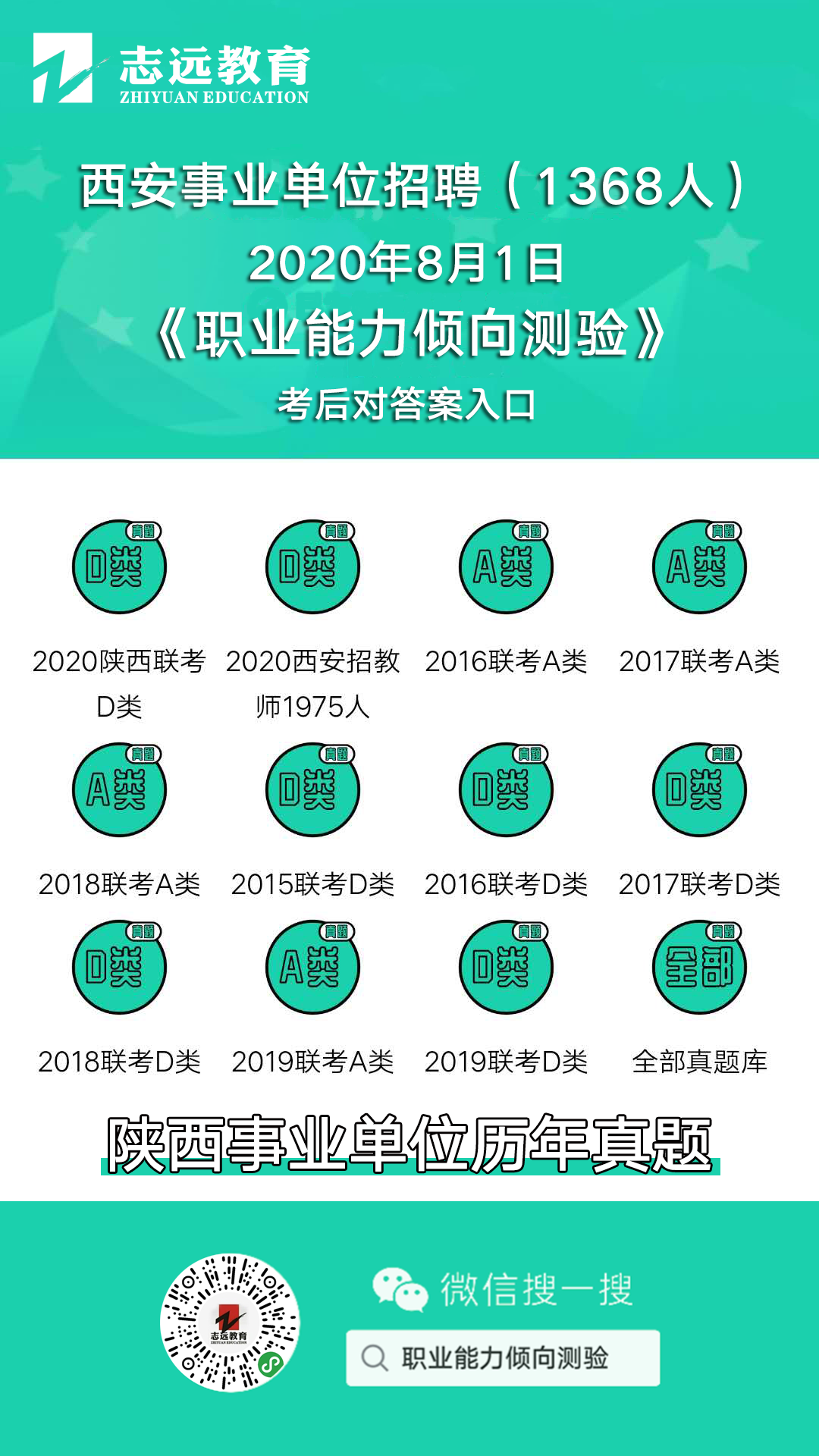 實錘：2020年陜西事業(yè)單位（A類綜合崗）還有一場全省聯(lián)考！(圖7)